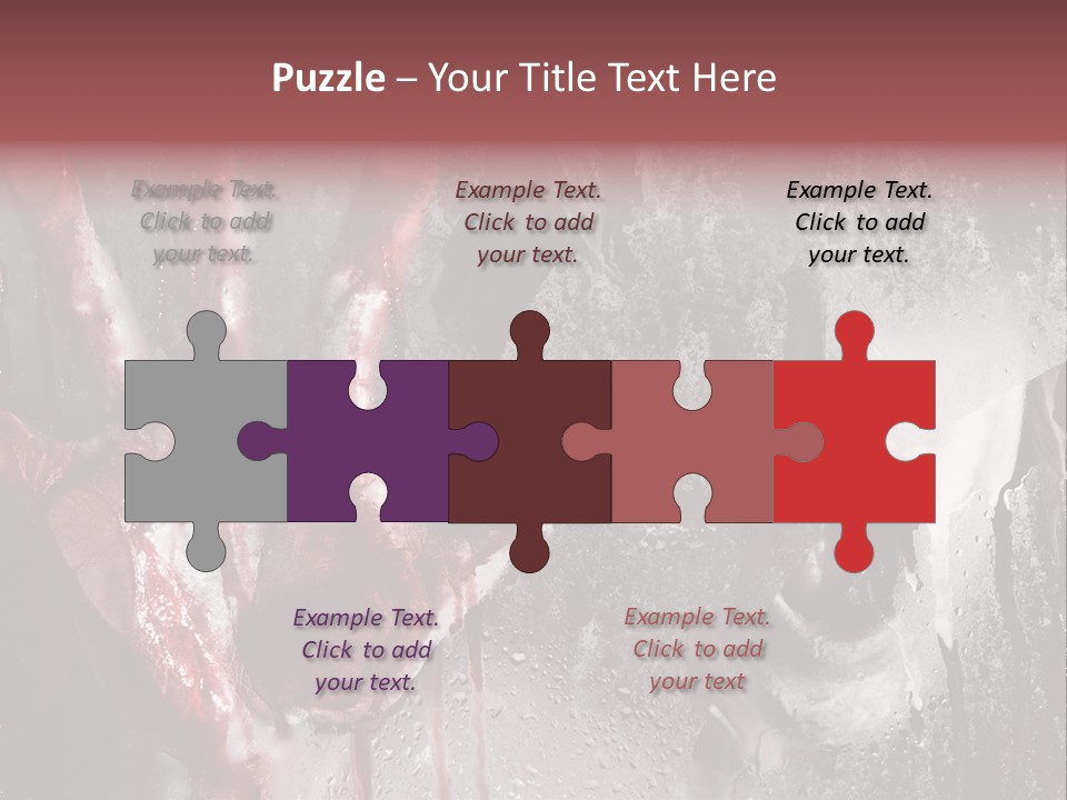 Bath Cut Window PowerPoint Template