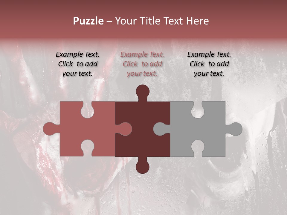 Bath Cut Window PowerPoint Template