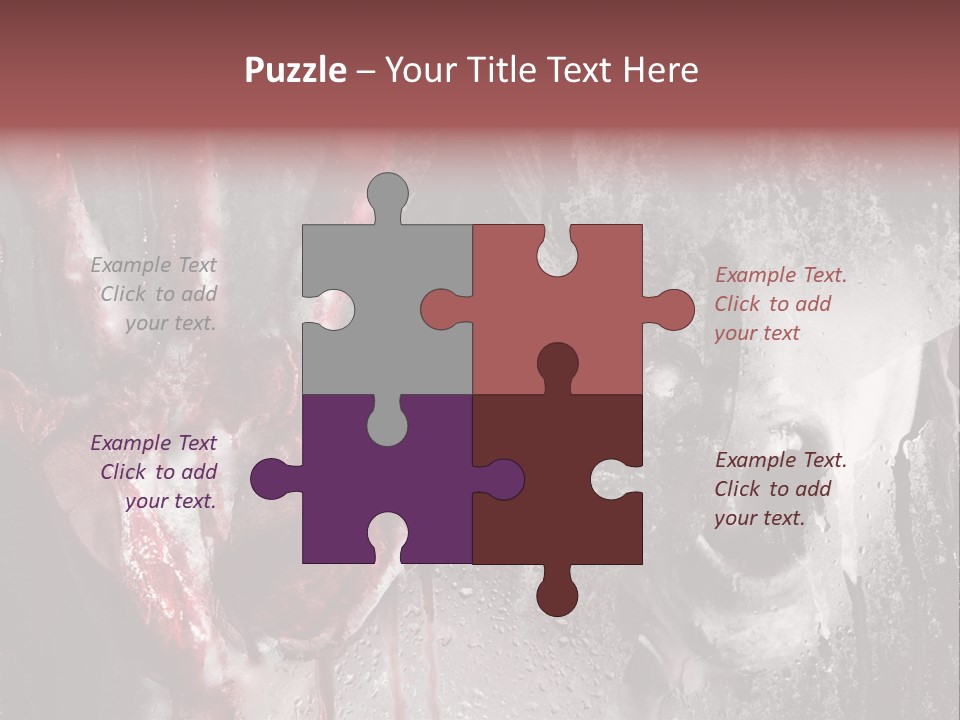 Bath Cut Window PowerPoint Template