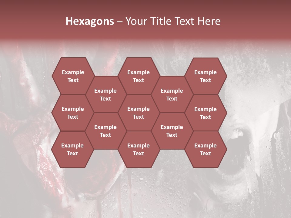 Bath Cut Window PowerPoint Template