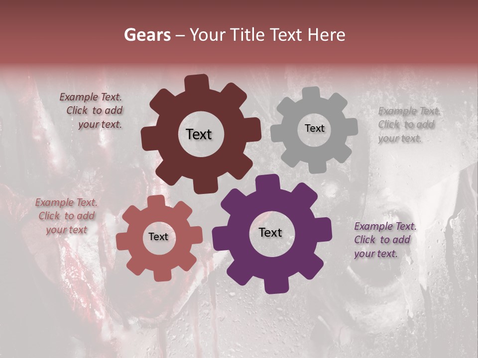 Bath Cut Window PowerPoint Template
