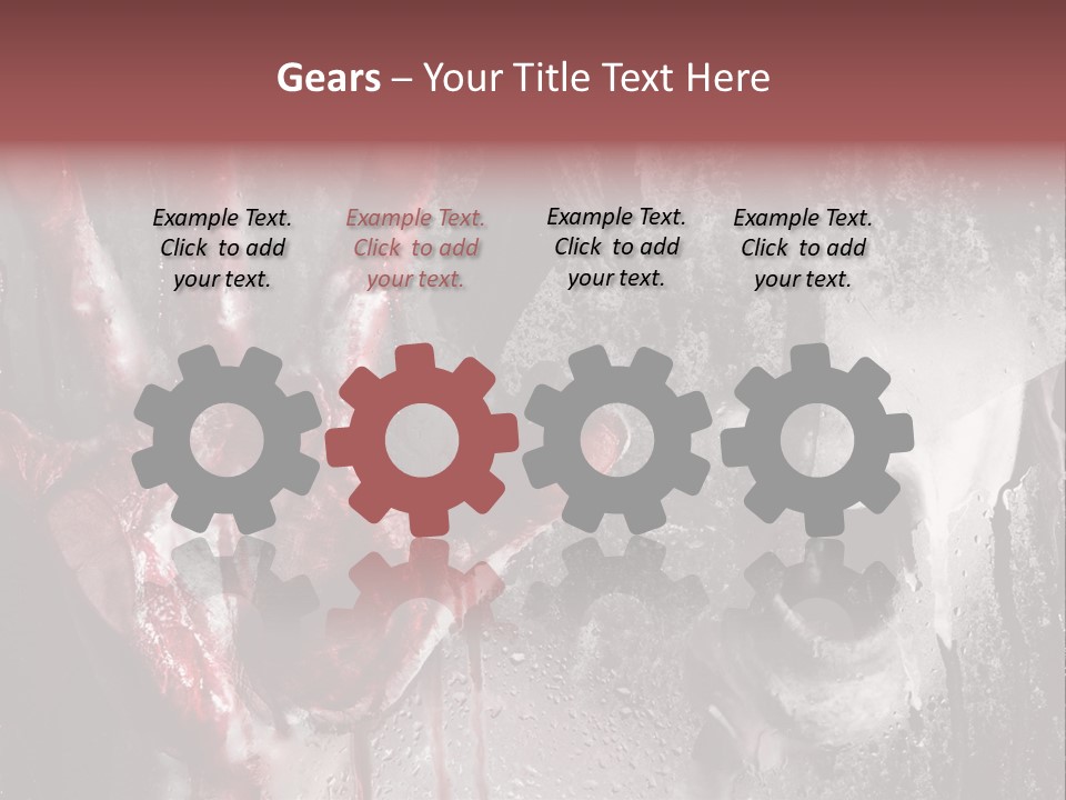 Bath Cut Window PowerPoint Template