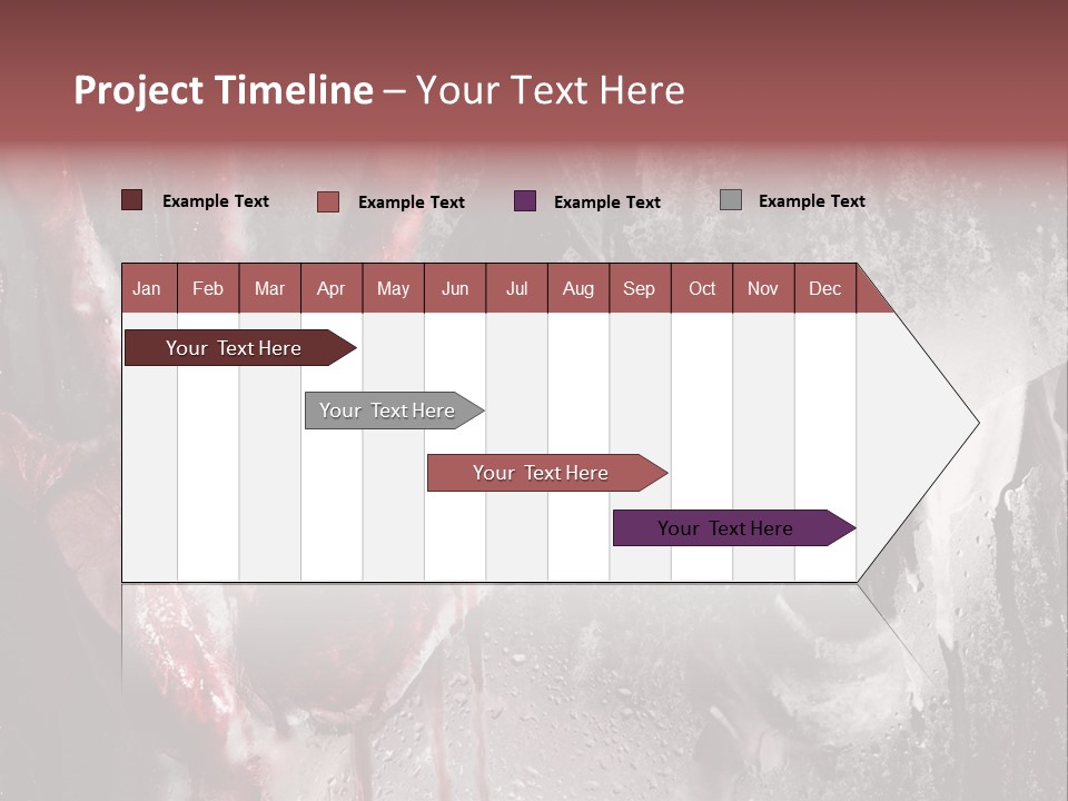Bath Cut Window PowerPoint Template