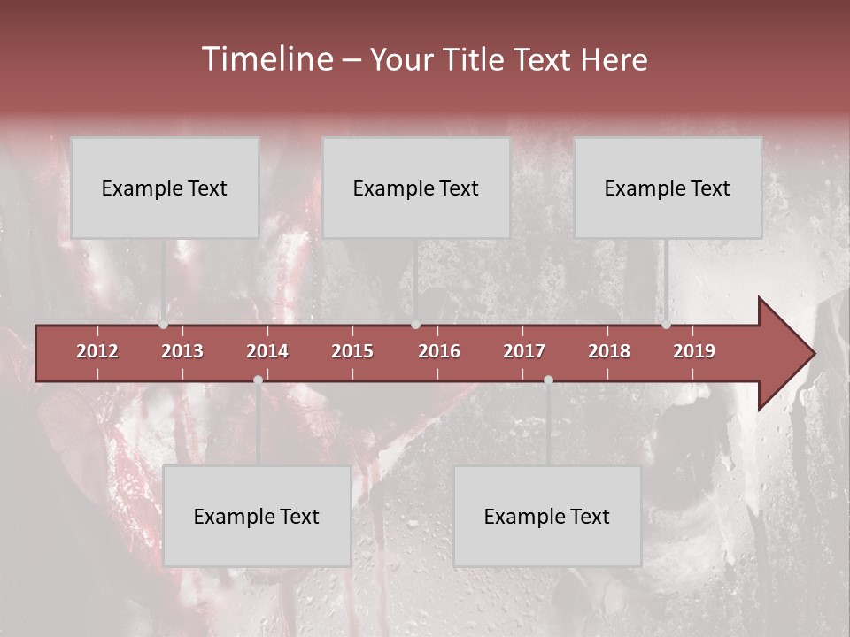 Bath Cut Window PowerPoint Template