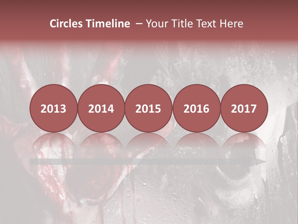 Bath Cut Window PowerPoint Template