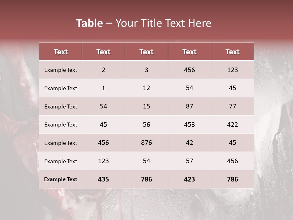Bath Cut Window PowerPoint Template