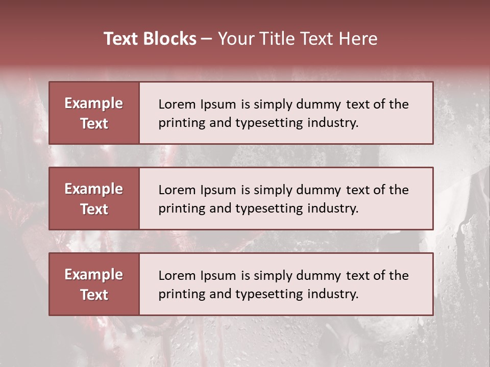 Bath Cut Window PowerPoint Template