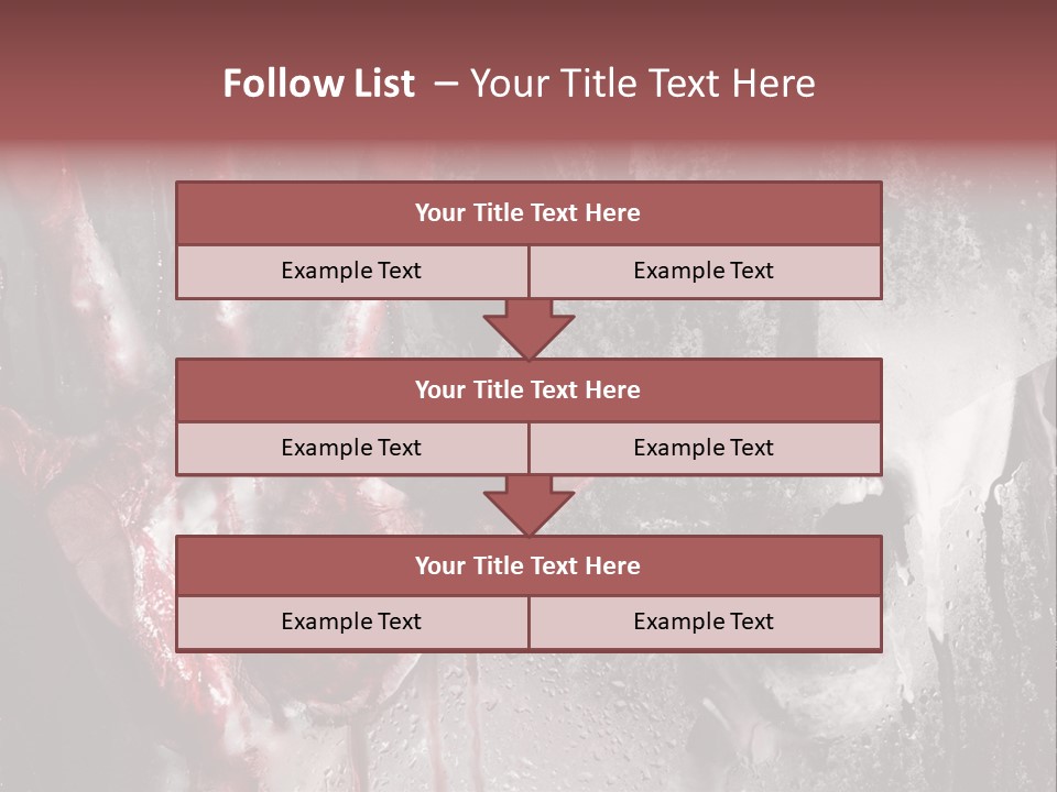Bath Cut Window PowerPoint Template