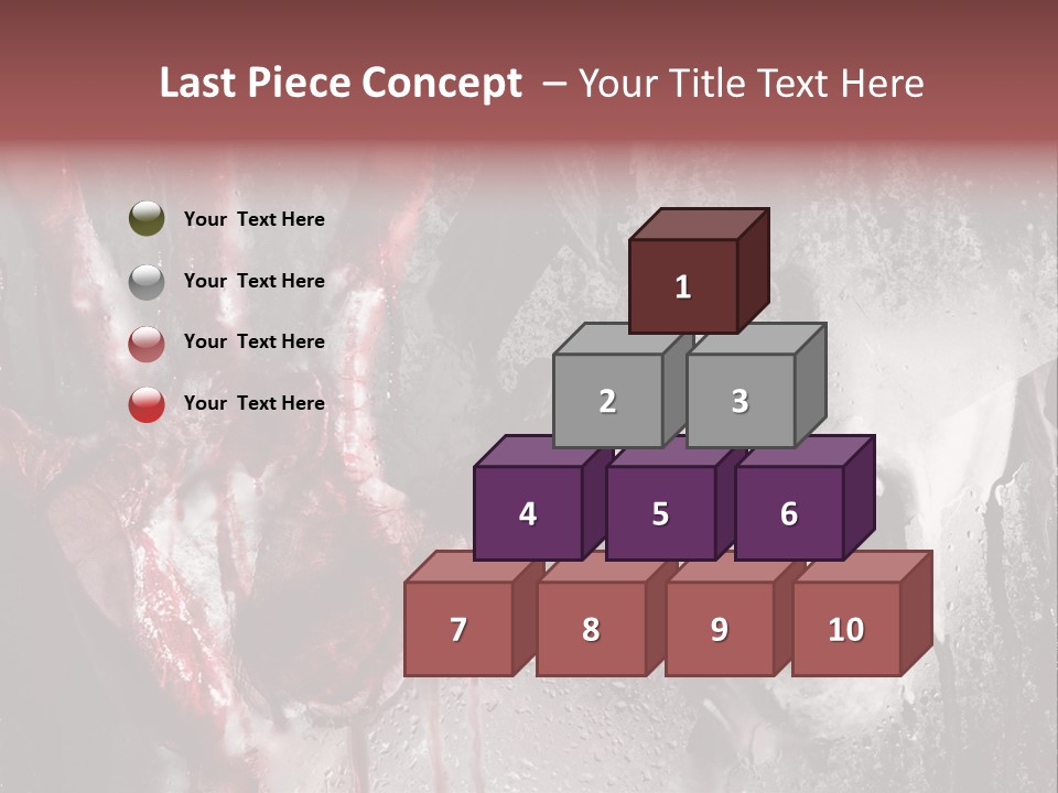 Bath Cut Window PowerPoint Template