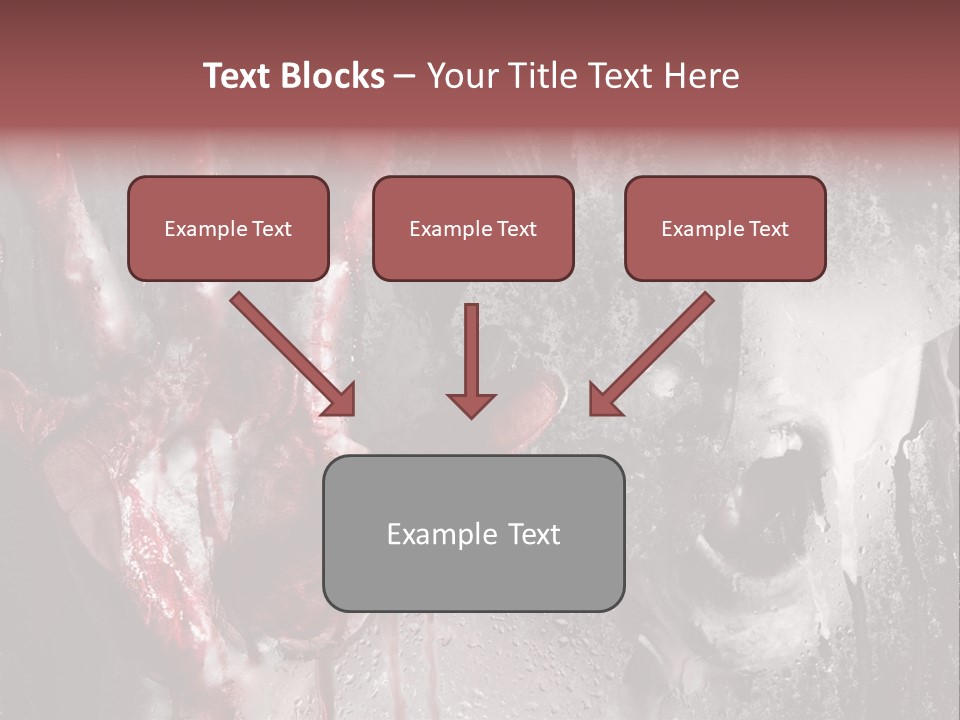 Bath Cut Window PowerPoint Template
