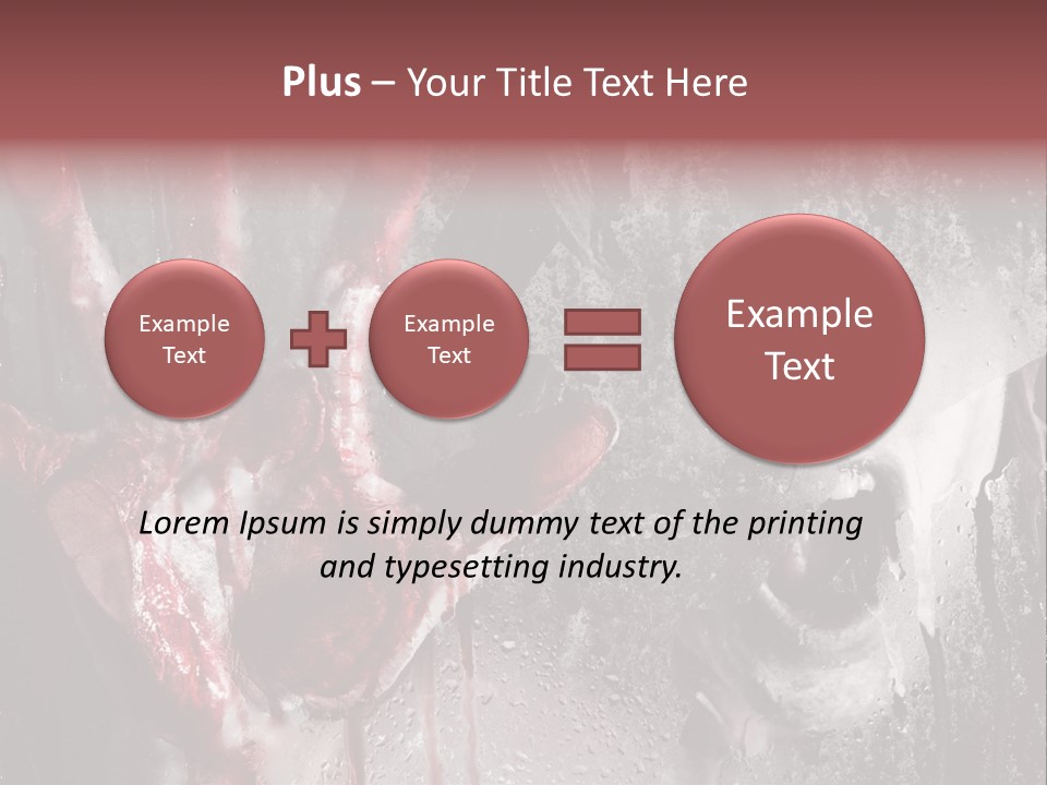 Bath Cut Window PowerPoint Template