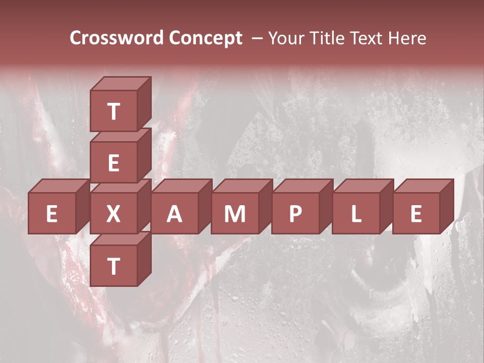 Bath Cut Window PowerPoint Template