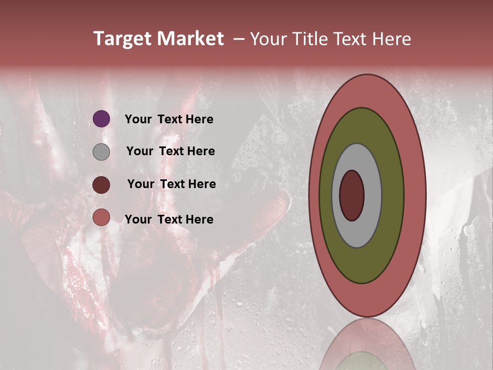 Bath Cut Window PowerPoint Template