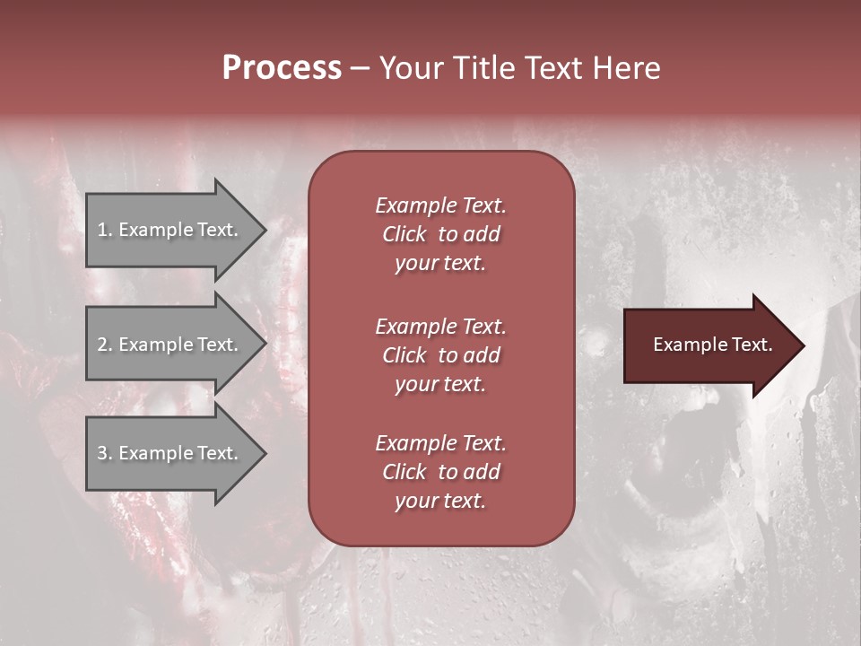 Bath Cut Window PowerPoint Template