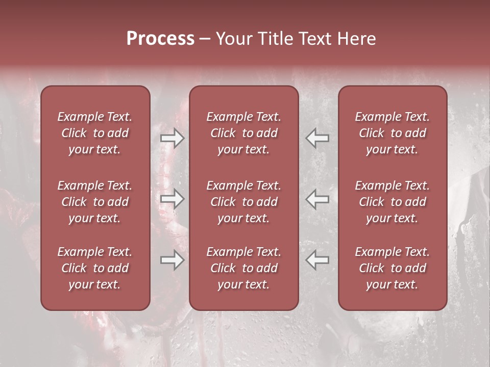 Bath Cut Window PowerPoint Template