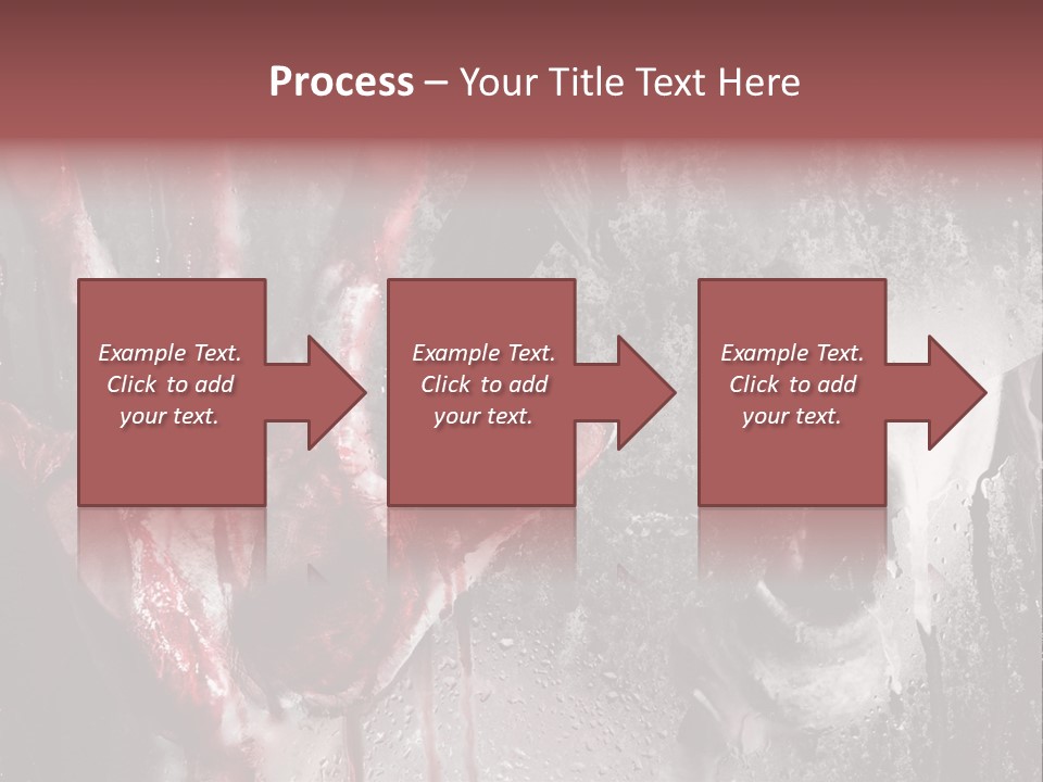 Bath Cut Window PowerPoint Template