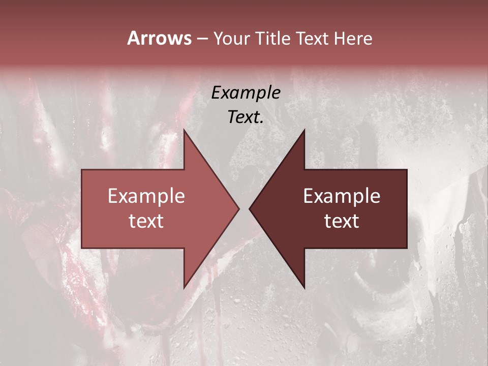 Bath Cut Window PowerPoint Template