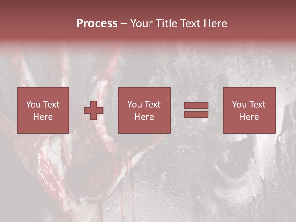 Bath Cut Window PowerPoint Template