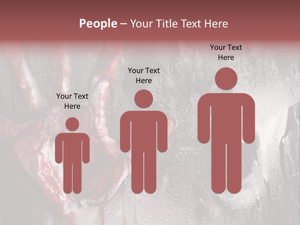 Bath Cut Window PowerPoint Template