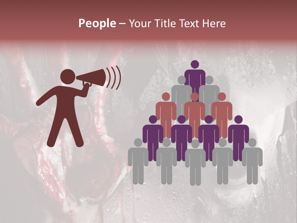 Bath Cut Window PowerPoint Template