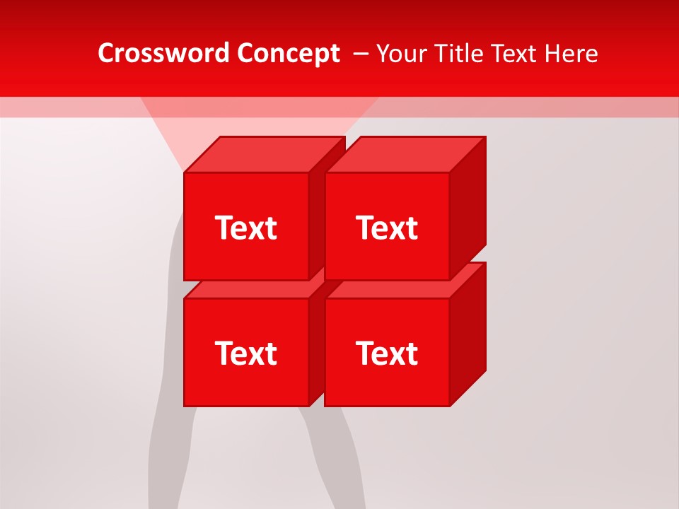 Hair Stylized Triangle PowerPoint Template