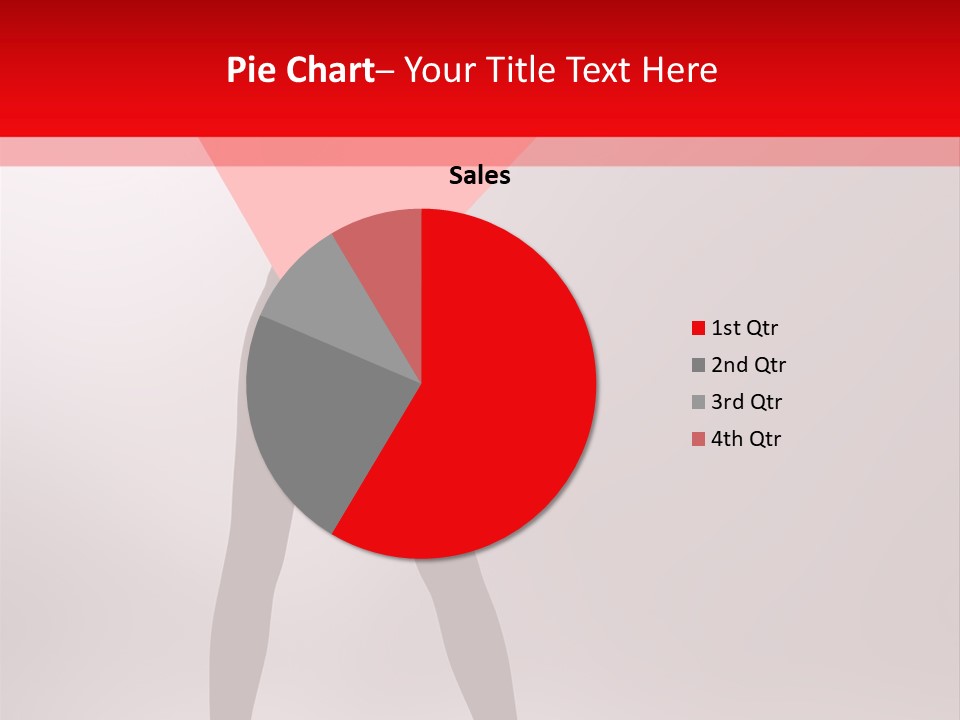 Hair Stylized Triangle PowerPoint Template