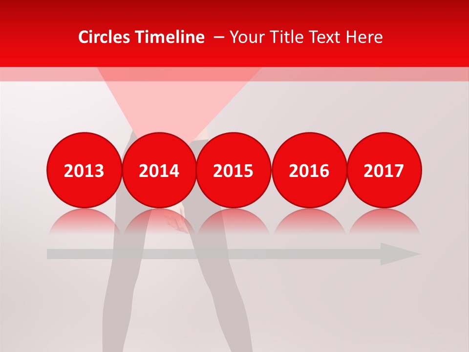 Hair Stylized Triangle PowerPoint Template