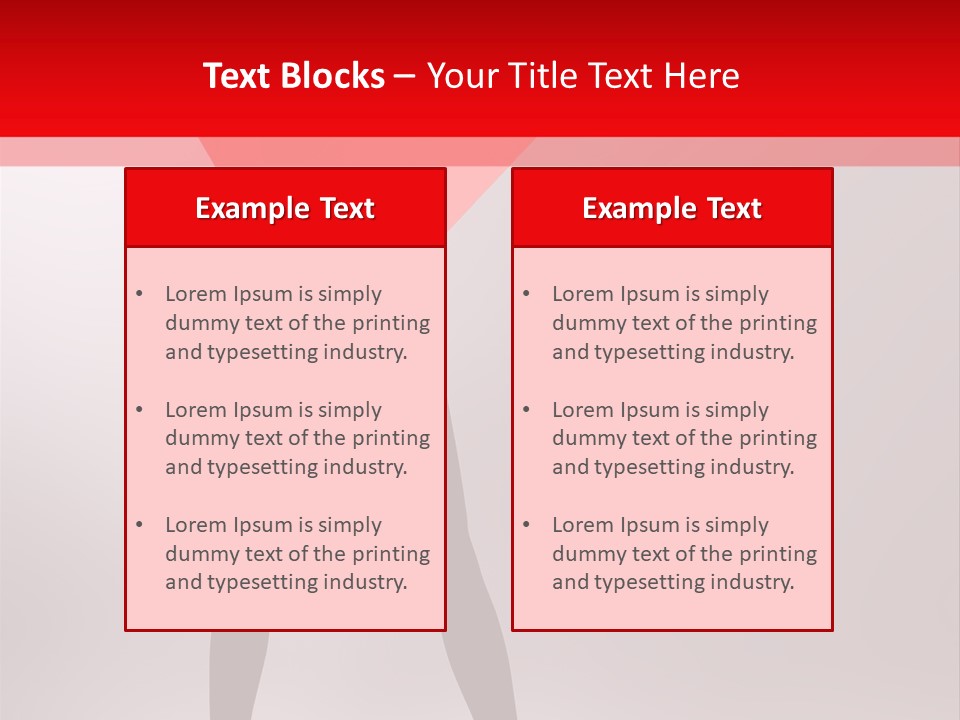 Hair Stylized Triangle PowerPoint Template