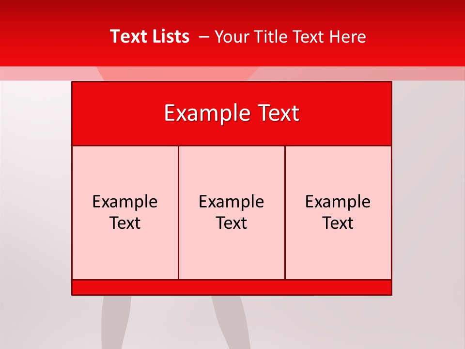 Hair Stylized Triangle PowerPoint Template