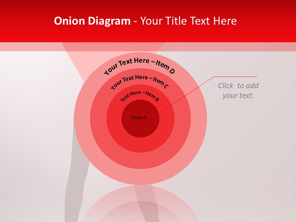 Hair Stylized Triangle PowerPoint Template