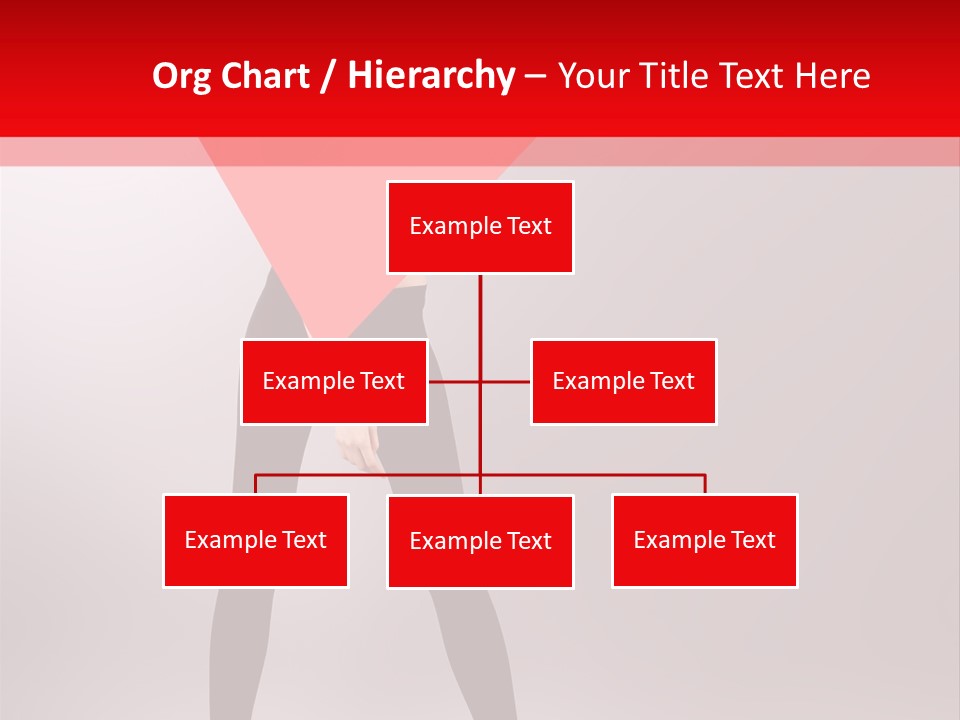 Hair Stylized Triangle PowerPoint Template
