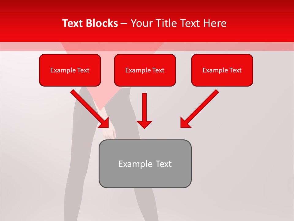 Hair Stylized Triangle PowerPoint Template