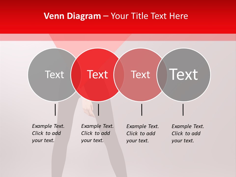 Hair Stylized Triangle PowerPoint Template