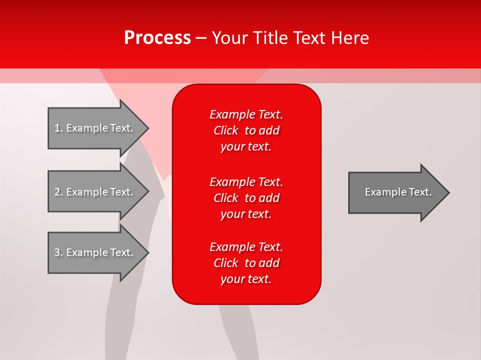 Hair Stylized Triangle PowerPoint Template