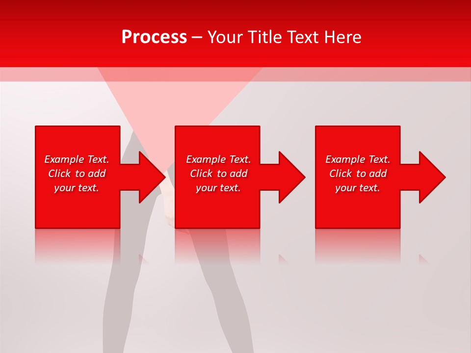 Hair Stylized Triangle PowerPoint Template