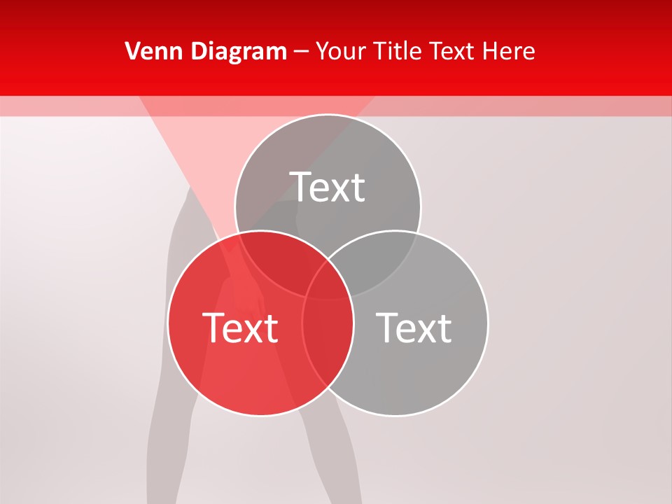 Hair Stylized Triangle PowerPoint Template