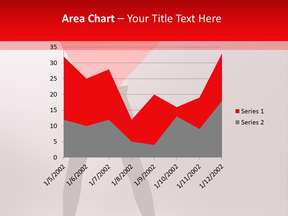 Hair Stylized Triangle PowerPoint Template
