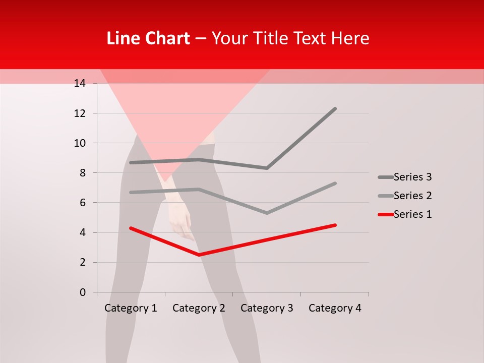 Hair Stylized Triangle PowerPoint Template