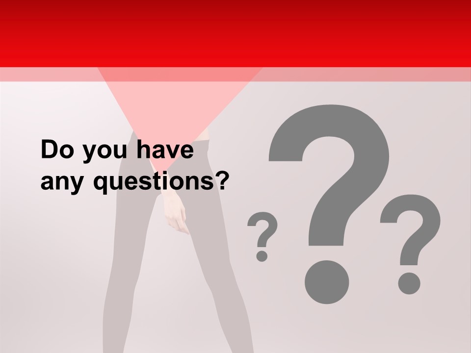 Hair Stylized Triangle PowerPoint Template