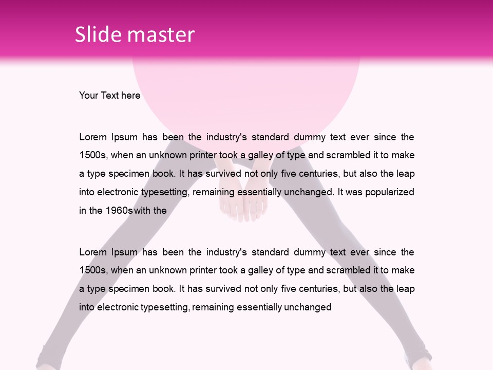 Artistic Vogue Geometrical PowerPoint Template