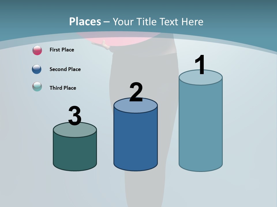 Lip Tick Hape Ring PowerPoint Template