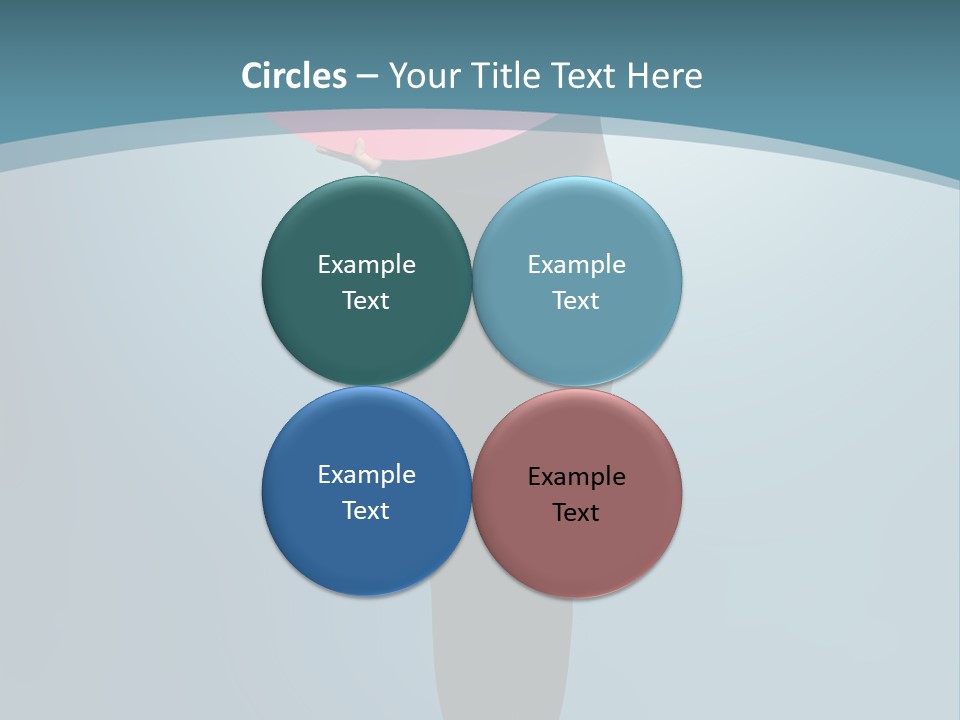 Lip Tick Hape Ring PowerPoint Template