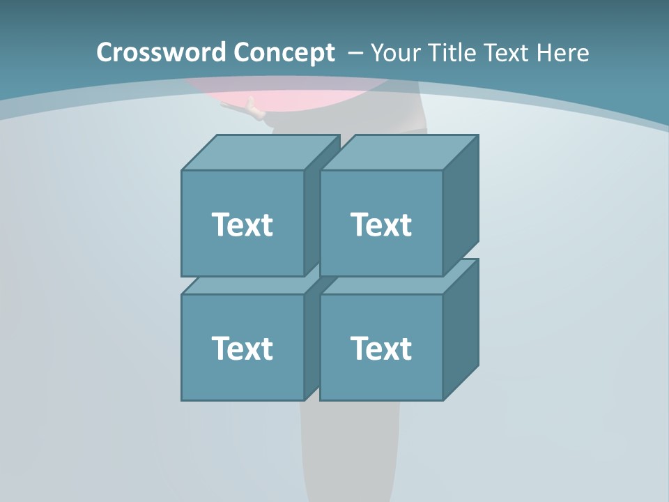 Lip Tick Hape Ring PowerPoint Template