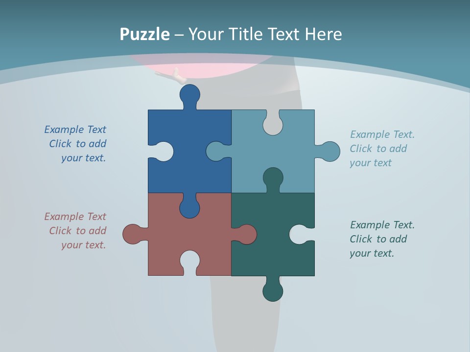 Lip Tick Hape Ring PowerPoint Template