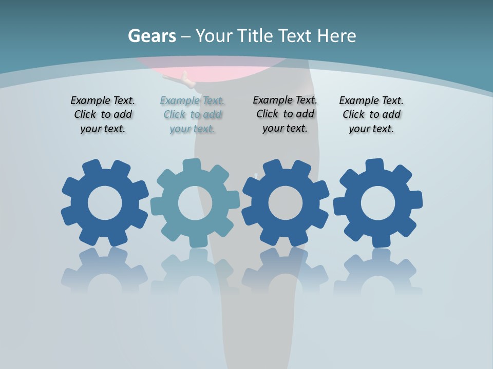 Lip Tick Hape Ring PowerPoint Template