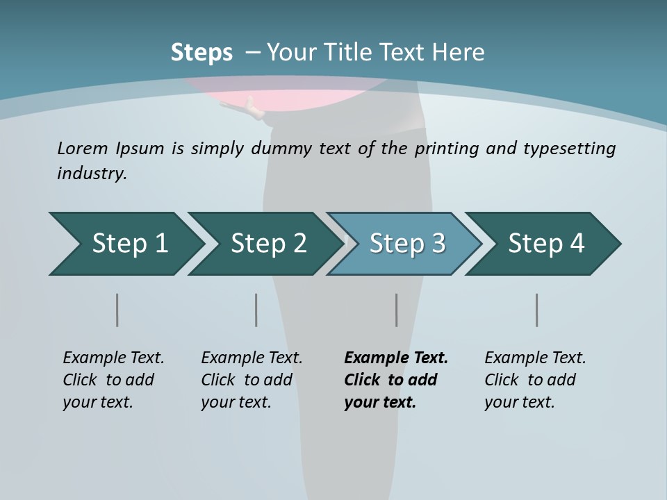 Lip Tick Hape Ring PowerPoint Template