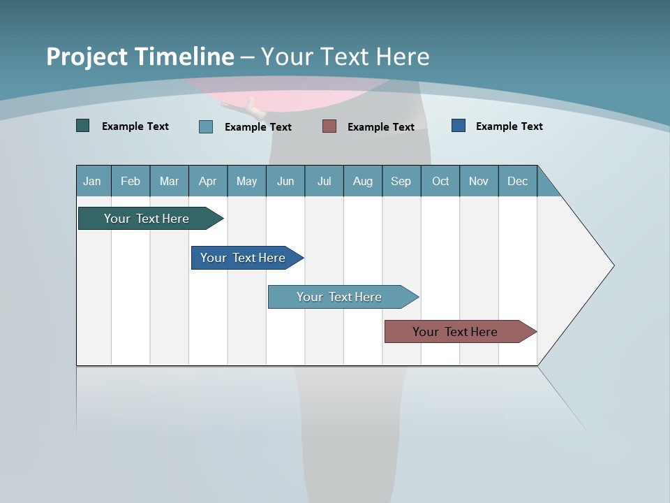 Lip Tick Hape Ring PowerPoint Template