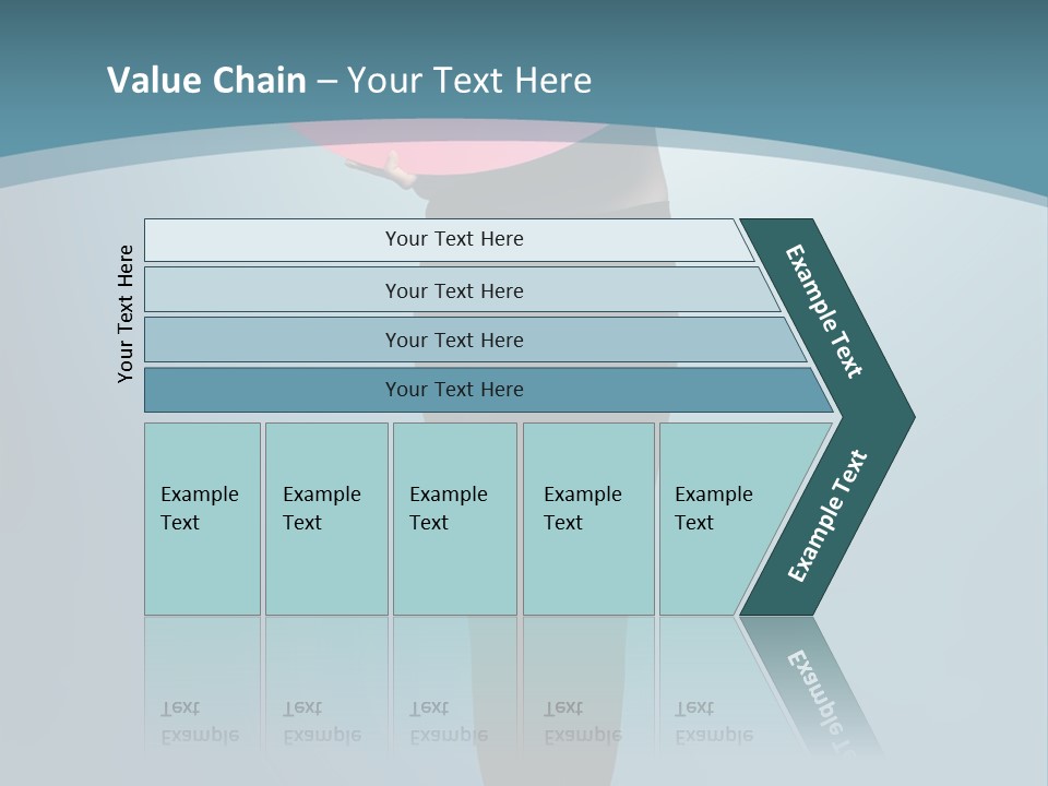 Lip Tick Hape Ring PowerPoint Template