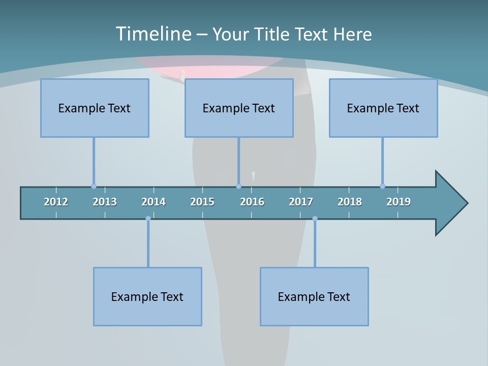 Lip Tick Hape Ring PowerPoint Template