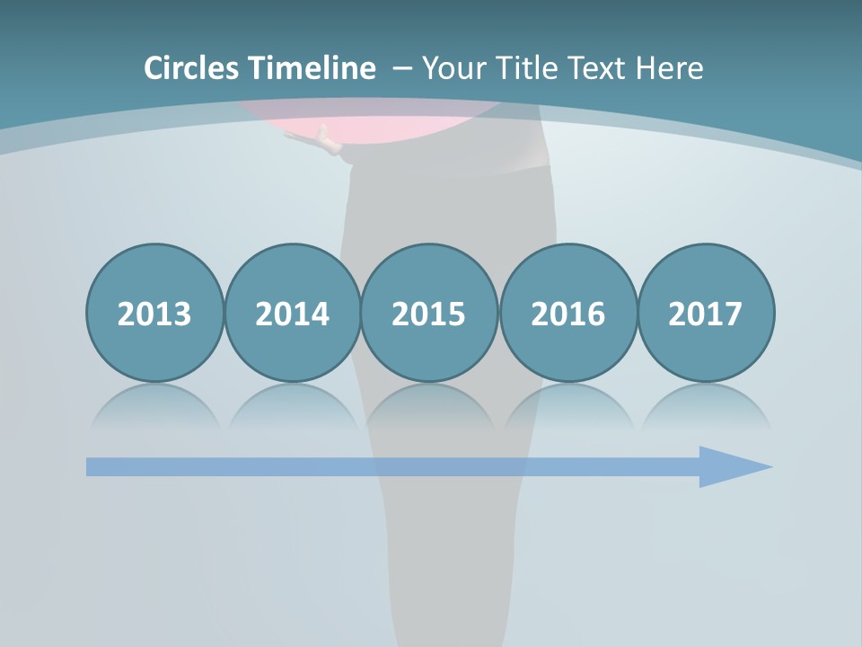 Lip Tick Hape Ring PowerPoint Template